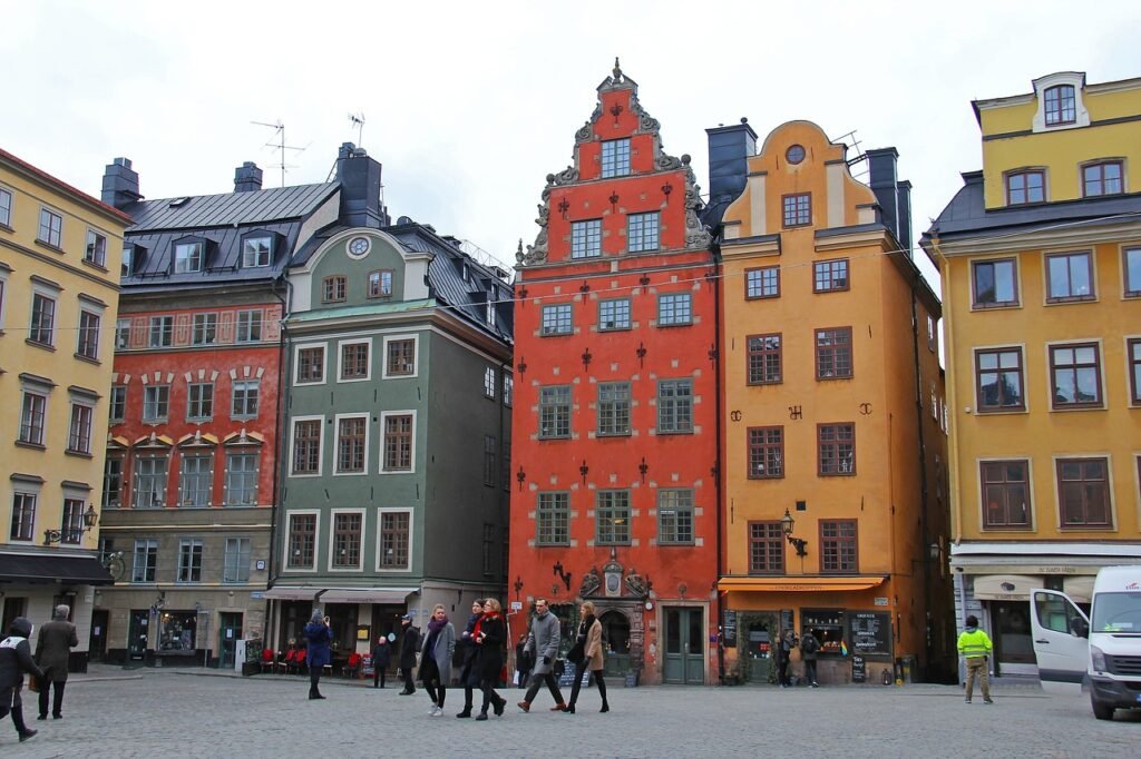 gamla stan, old town, city