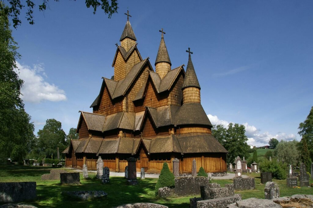 Explore the historic Heddal Stave Church, a renowned medieval landmark in Norway.